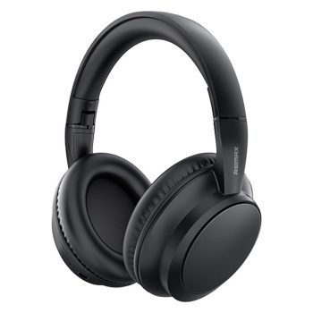   VEZETÉK NÉLKÜLI BLUETOOTH FEJHALLGATÓ REMAX RB-100HB – ÖSSZECSUKHATÓ, OVER-EAR FEKETE