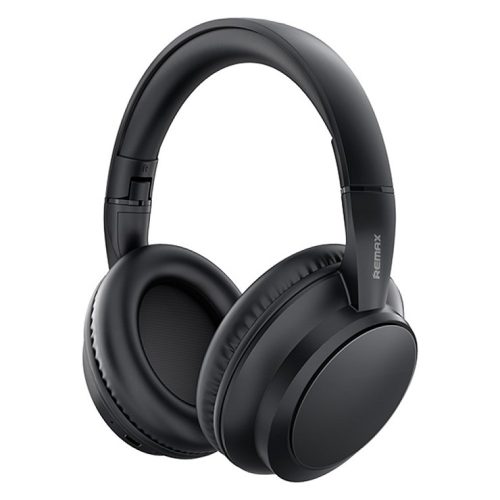 VEZETÉK NÉLKÜLI BLUETOOTH FEJHALLGATÓ REMAX RB-100HB – ÖSSZECSUKHATÓ, OVER-EAR FEKETE