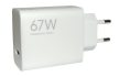 EREDETI GYÁRI XIAOMI 67W-os USB HÁLÓZATI TÖLTŐ GYORSTÖLTŐ ADAPTER MDY-12-EH 3,25A + USB-TYPE-C GYORSTÖLTŐ TÖLTŐKÁBEL ADATKÁBEL 1M 6A