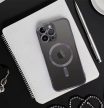 GYÁRI MINŐSÉGŰ APPLE  IPHONE 15 FEKETE MÁGNESES MAGSAFE TOK