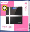 DIGITÁLIS MÉRLEG SZEMÉLYMÉRLEG FEKETE ÜVEG KAKUSIGA KSC-1508 LEFU SMART