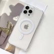 GYÁRI MINŐSÉGŰ APPLE IPHONE 15 PRO ÁTLÁTSZÓ MÁGNESES MAGSAFE TOK
