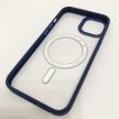 APPLE IPHONE 14 PRO MAX DIVATOS KÉK SZÍNŰ MÁGNESES MAGSAFE TOK