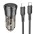 AUTÓS TÖLTŐ SZIVARGYÚJTÓS ADAPTER TYPE C 20W + TYPE C LIGHTNING IPHONE TÖLTŐKÁBEL BOROFONE BZ24