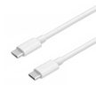 25W TYPE-C TÖLTŐ GYORSTÖLTŐ ADAPTER  + TYPE-C - TYPE-C TÖLTŐ KÁBEL FEHÉR