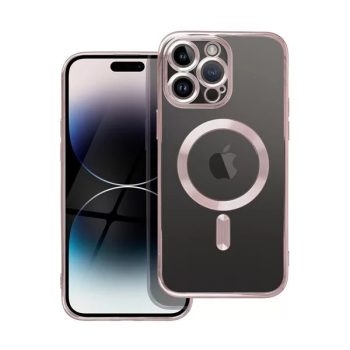   GYÁRI APPLE MINŐSÉGŰ IPHONE 15 PRO MAX ROSEGOLD MÁGNESES MAGSAFE TOK