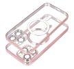 GYÁRI APPLE MINŐSÉGŰ IPHONE 15 PRO MAX ROSEGOLD MÁGNESES MAGSAFE TOK