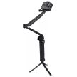 PULUZ SPORTKAMERA SZELFIBOT ÖSSZECSUKHATÓ KAR 63CM TRIPOD ÁLLVÁNY FUNKCIÓ DJI/GoPro SPORTKAMERÁKHOZ FEKETE