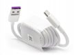 EREDETI GYÁRI HUAWEI SUPERCHARGE USB 3.1 - USB-C ADAT ÉS TÖLTŐKÁBEL 5A  HL1289