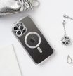 GYÁRI MINŐSÉGŰ APPLE  IPHONE 15 PRO EZÜST MÁGNESES MAGSAFE TOK