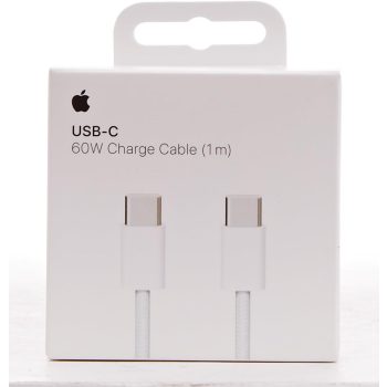   EREDETI GYÁRI APPLE IPHONE 16 USB-C - USB-C GYORSTÖLTŐ TÖLTŐKÁBEL 60W SZŐTT SZÖVET BORÍTÁS MQKJ3ZM/A