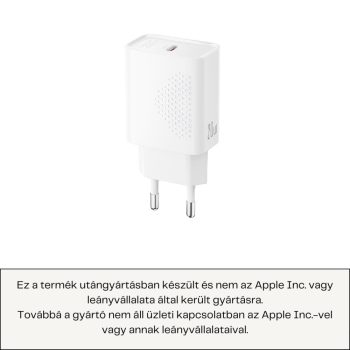 20W IPHONE TÖLTŐ GYORSTÖLTŐ ADAPTER TYPE-C