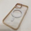 APPLE IPHONE 14 PRO DIVATOS PINK BÉZS LILA SZÍNŰ MÁGNESES MAGSAFE TOK