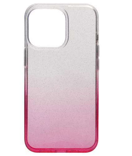 APPLE IPHONE 16E TOK TPU SZÍNÁTMENETES CSILLOGÓS PINK