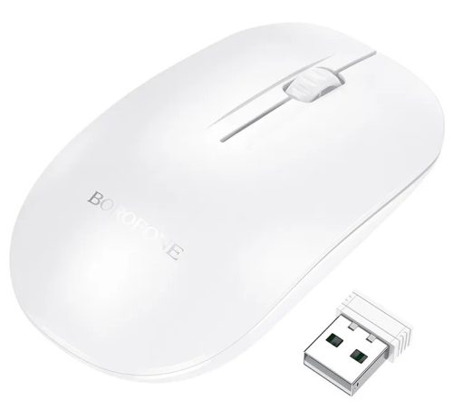 BOROFONE BG14 PLANET VEZETÉK NÉLKÜLI EGÉR RÁDIÓS EGÉR 1000DPI