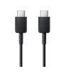 EREDETI GYÁRI SAMSUNG USB-C - USB-C TÖLTŐKÁBEL FEKETE EP-DG977