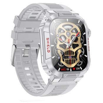   BOROFONE BD9 SMART WATCH SPORT OKOSÓRA EZÜST VÍZÁLLÓ IP67