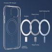 GYÁRIVAL MINŐSÉGŰ APPLE IPHONE 13 PRO ÁTLÁTSZÓ MÁGNESES MAGSAFE TOK