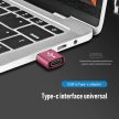 USB-A 3.0 - TYPE-C OTG ÁTALAKÍTÓ ADAPTER FEKETE