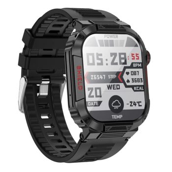   BOROFONE BD9 SMART WATCH SPORT OKOSÓRA FEKETE VÍZÁLLÓ IP67