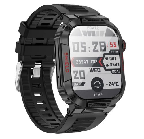 BOROFONE BD9 SMART WATCH SPORT OKOSÓRA FEKETE VÍZÁLLÓ IP67