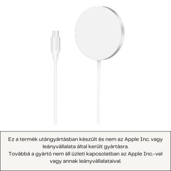 IPHONE VEZETÉK NÉLKÜLI TÖLTŐ 15W