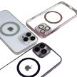 GYÁRI MINŐSÉGŰ APPLE  IPHONE 12 PRO FEKETE MÁGNESES MAGSAFE TOK