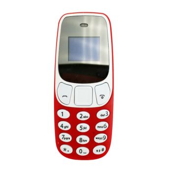   MINI MOBILTELEFON TELEFON KÉT KÁRTYÁS FÜGGETLEN MAGYAR MENÜ L8STAR BM10 PIROS 