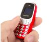MINI MOBILTELEFON TELEFON KÉT KÁRTYÁS FÜGGETLEN MAGYAR MENÜ L8STAR BM10 PIROS 