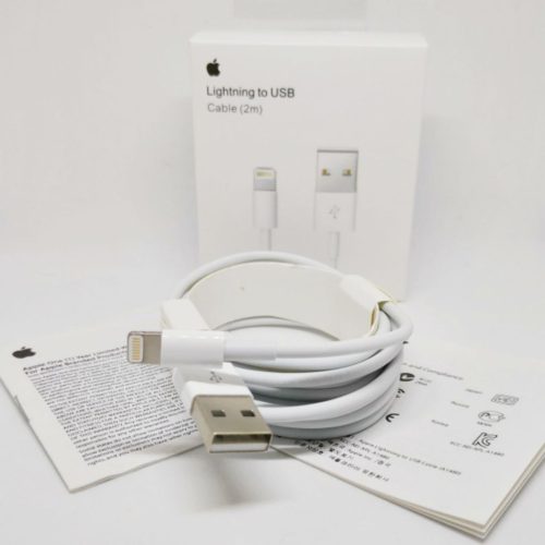 EREDETI GYÁRI APPLE USB - LIGHTNING TÖLTŐKÁBEL 2M