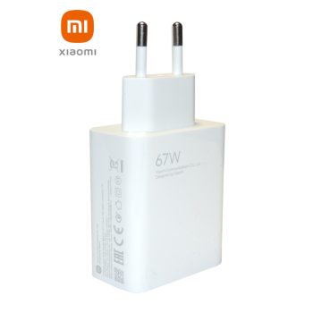   EREDETI GYÁRI XIAOMI 67W-os USB HÁLÓZATI TÖLTŐ GYORSTÖLTŐ ADAPTER MDY-12-EH 3,25A