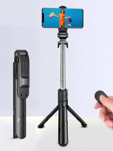 SZELFIBOT TRIPOD ÁLLVÁNY 68CM BLUETOOTH TÁVIRÁNYÍTÓVAL