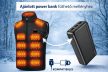 POWERBANK 20000MAH HOCO J91A FEKETE FŰTHETŐ MELLÉNYHEZ