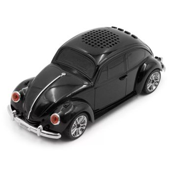   BLUETOOTH HANGSZÓRÓ VOLKSWAGEN BOGÁR FORMÁJÚ AUTÓ FEKETE