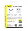 BLUETOOTH FÜLHALLGATÓ BUDI EP18 VEZETÉK NÉLKÜLI TÖLTÉS