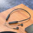 VEZETÉK NÉLKÜLI SPORT BLUETOOTH FÜLHALLGATÓ FEKETE BOROFONE BE52
