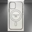 GYÁRI MINŐSÉGŰ APPLE IPHONE 13 PRO MAX ÁTLÁTSZÓ MÁGNESES MAGSAFE TOK