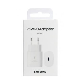   EREDETI GYÁRI SAMSUNG EP-TA800NWEGWW TYPE-C 25W HÁLÓZATI TÖLTŐ GYORSTÖLTŐ ADAPTER FEHÉR