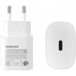 EREDETI GYÁRI SAMSUNG EP-TA800XWEGWW TYPE-C 25W HÁLÓZATI TÖLTŐ GYORSTÖLTŐ ADAPTER + EP-DG977BWE 1M TÖLTŐKÁBEL ADATKÁBEL FEHÉR