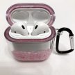 AIRPODS 1 / 2 SÁRGA CSILLÁMOS LIQUID FOLYADÉKOS TOK 