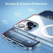 GYÁRI MINŐSÉGŰ APPLE IPHONE 14 PRO MAX ÁTLÁTSZÓ MÁGNESES MAGSAFE TOK