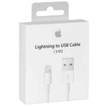 EREDETI GYÁRI APPLE USB - LIGHTNING IPHONE TÖLTŐKÁBEL 1M